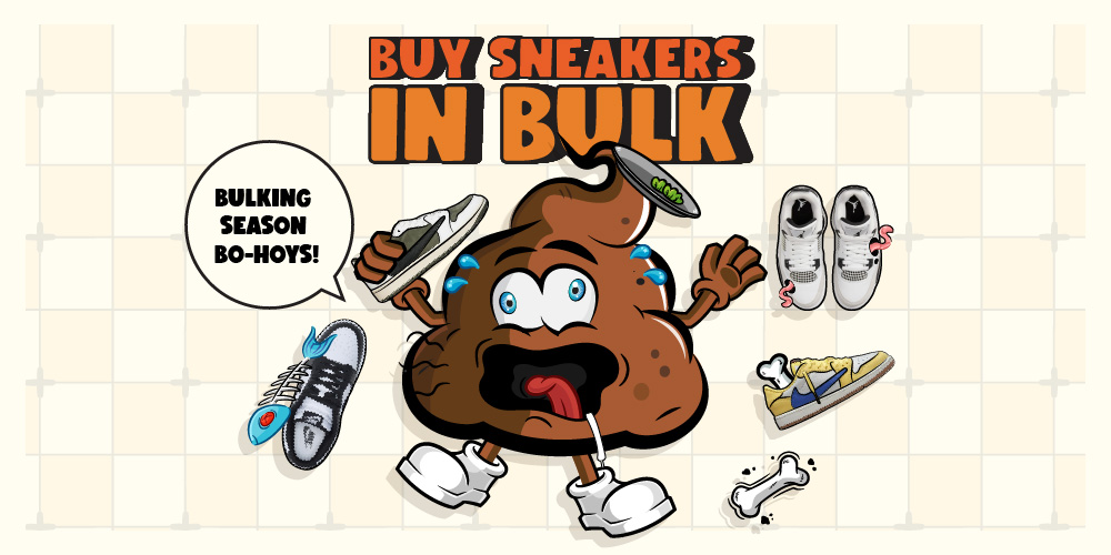 1 Pair Ain’t Doing It For Ya? Here’s How To Buy Sneakers In Bulk!