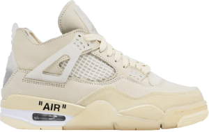 Off White x Air Jordan 4 Sail